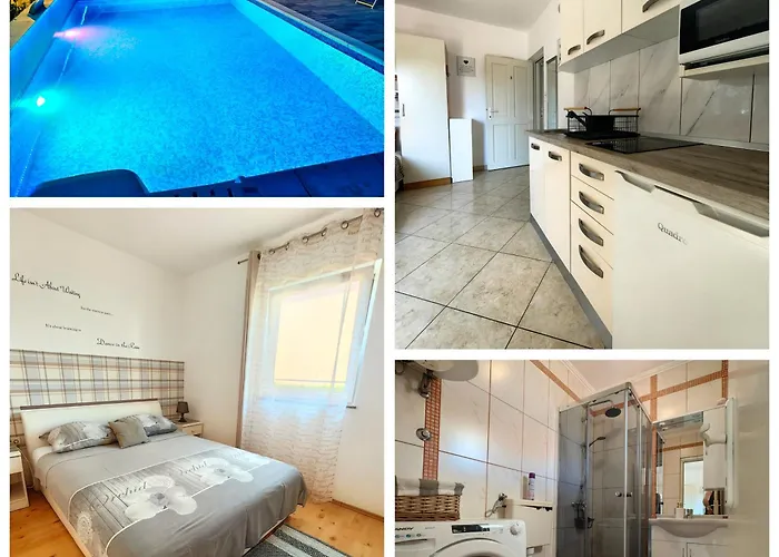 Lea With Pool Apartman Malinska